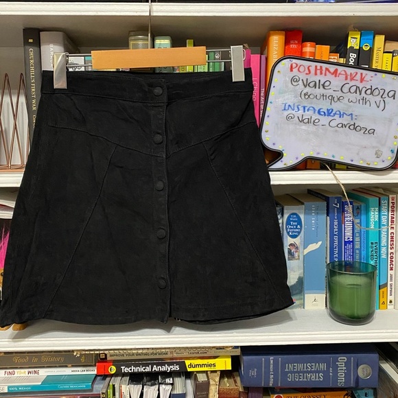 twik Dresses & Skirts - TWIK Leather Miniskirt 🖤